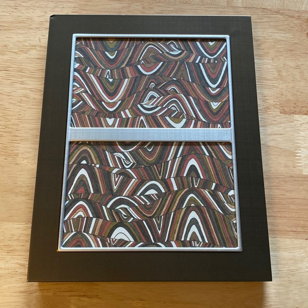 Framed print if an original coloring